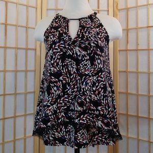 White House Black Market Layered Halter Top